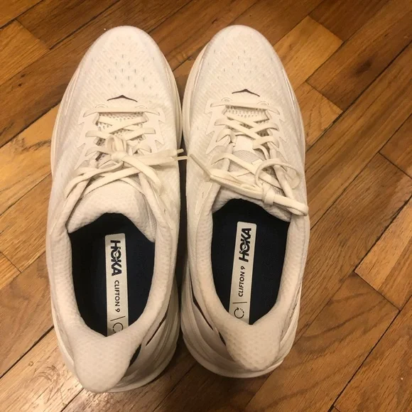 Men's Ivory Athletic Shoes - Picture 9 of 10